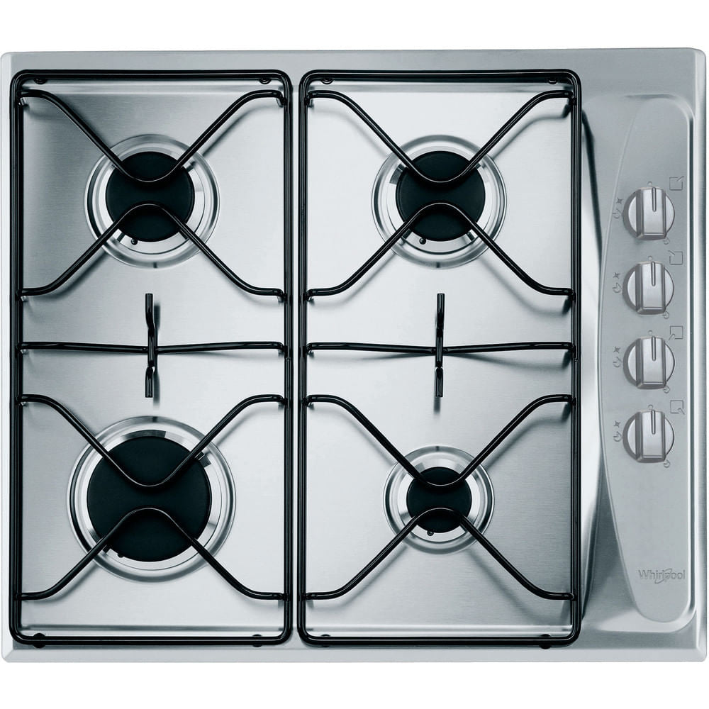 Whirlpool AKM 268/IX Rostfritt stål Inbyggd Gas 4 zone(s)