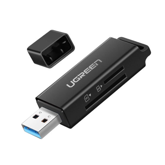 Ugreen 40752 kortläsare USB Svart