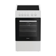 Indesit I5V8PMW spis Fristående köksspis Elektrisk Keramisk Vit