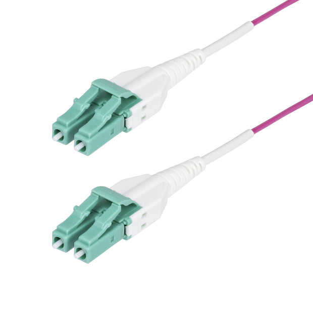 StarTech.com 15 m fiberoptisk LC till LC (UPC) OM4-multilägeskabel