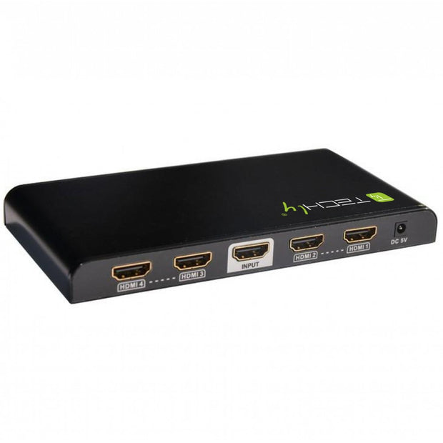 Techly IDATA HDMI-4K4 bilddelare 4x HDMI