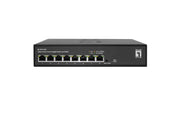LevelOne GES-2208 nätverksswitchar hanterad L2 Gigabit Ethernet (10/100/1000) Svart