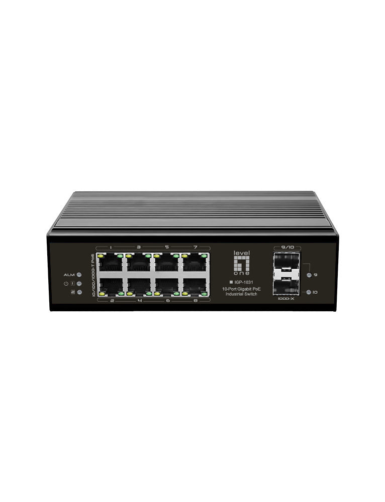 LevelOne IGP-1031 nätverksswitchar Gigabit Ethernet (10/100/1000) Strömförsörjning via Ethernet (PoE) stöd