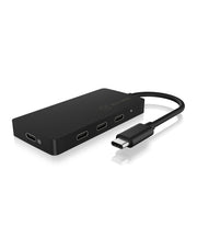 ICY BOX IB-HUB1429-CPD USB 3.2 Gen 2 (3.1 Gen 2) Type-C 10000 Mbit/s Svart