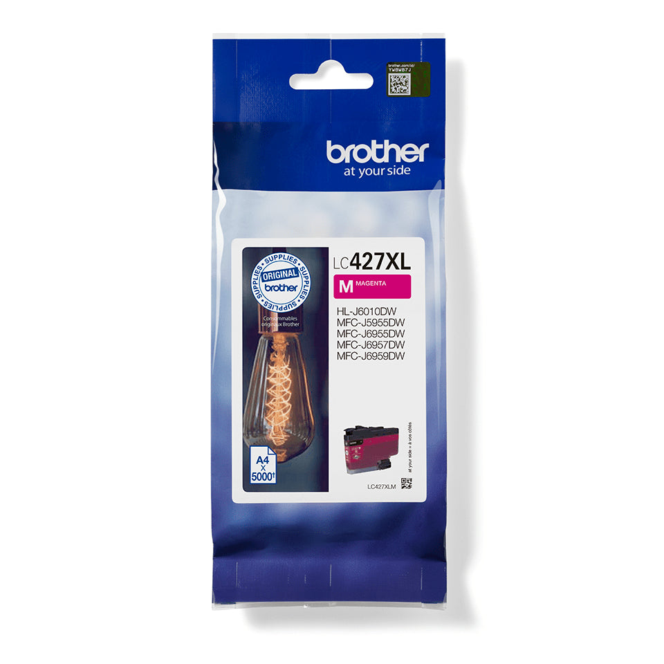 Brother LC427XLM bläckpatroner Original Hög (XL) avkastning Magenta