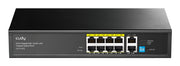 Cudy GS1010PE nätverksswitchar Ohanterad Gigabit Ethernet (10/100/1000)