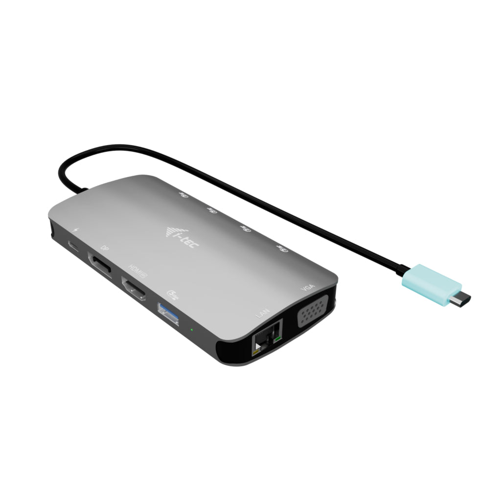 i-tec C31NANOTRIDOCKPD dockningsstationer för bärbara datorer Kabel USB 3.2 Gen 1