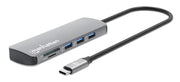 Manhattan 190459 dockningsstationer för bärbara datorer Kabel USB 3.2 Gen 1 (3.1 Gen
