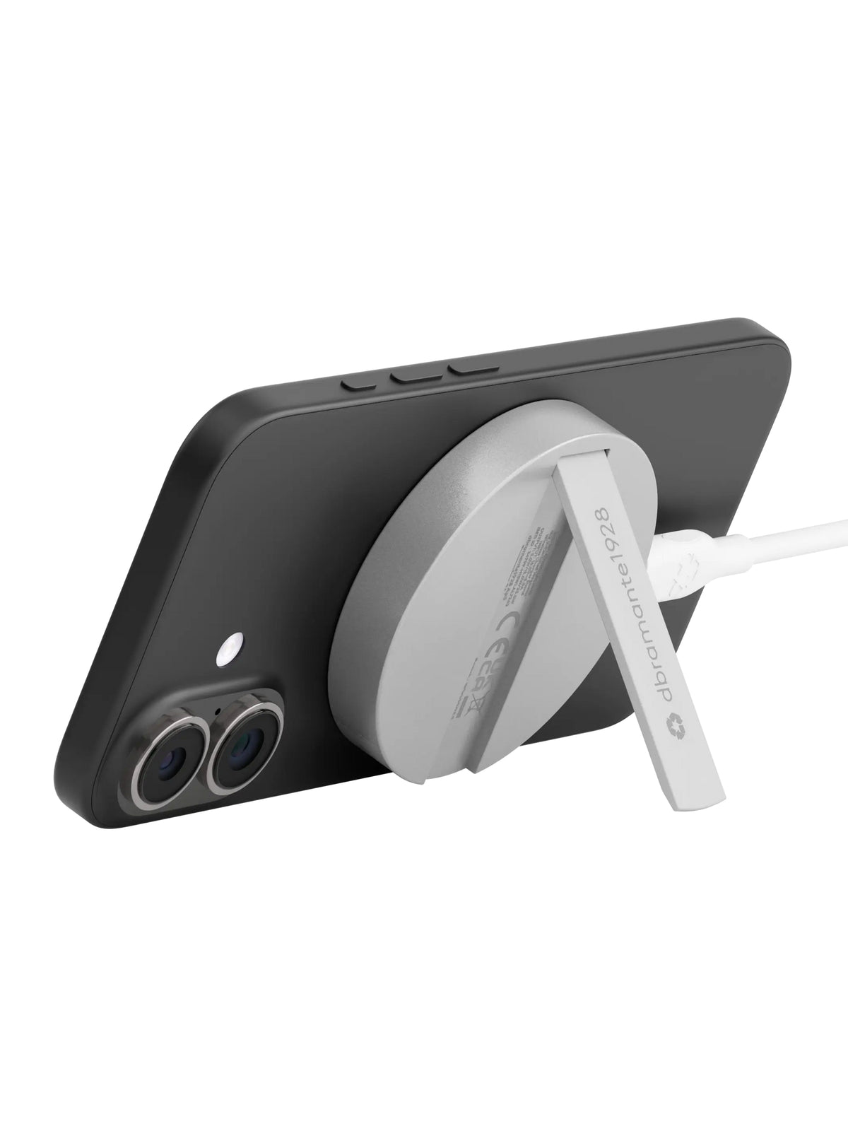 dbramante1928 CH15WLAL7263 mobilladdare Smartphone Grå USB Trådlös laddning Snabb