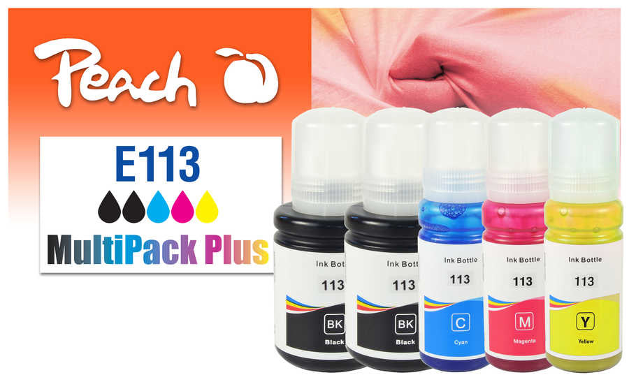 Peach 321323 bläckpatroner Kompatibel Standardavkastning Svart