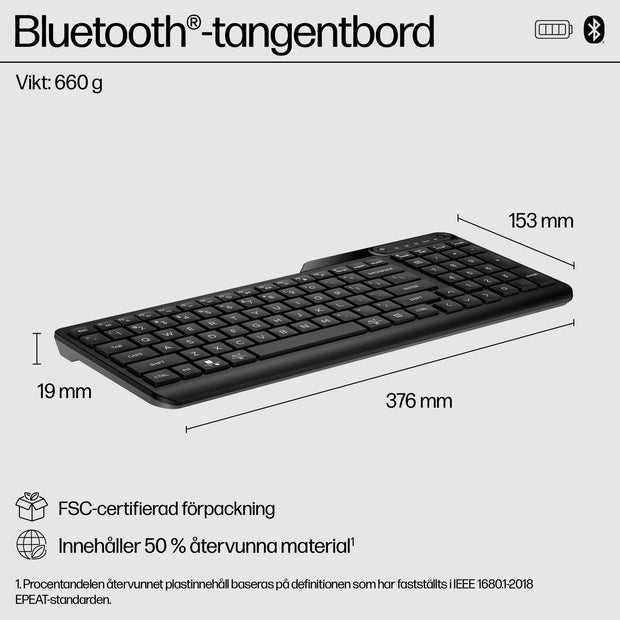 HP 460 Multi-Device tangentbord