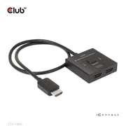 CLUB3D CSV-1384 KVM-switchar Svart
