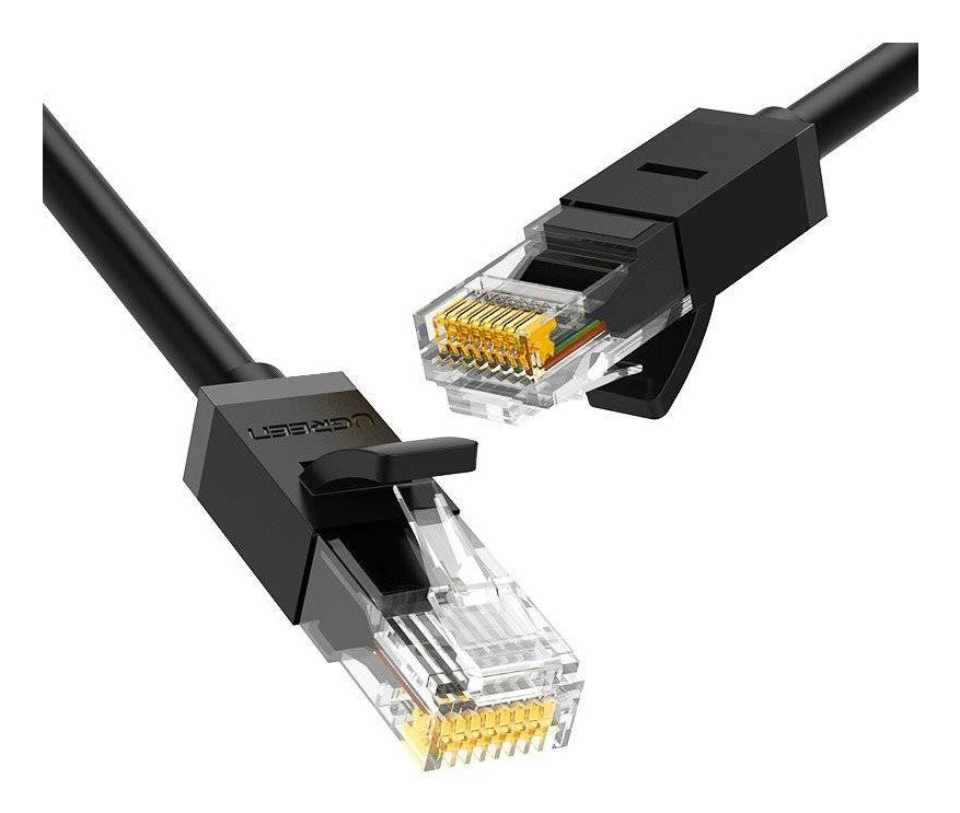 Ugreen NW102 nätverkskablar Svart 8 m Cat6 U/UTP (UTP)