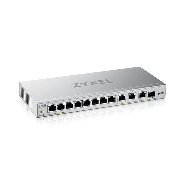 Zyxel XGS1250-12 hanterad L2 10G Ethernet (100/1000/10000) Grå