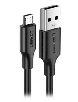 Ugreen 60138 USB-kablar USB 2.0 2 m USB A Micro-USB A 0,48 Gbit/s Svart