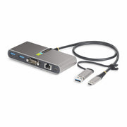 StarTech.com USB-C-hubb med Ethernet och RS-232