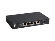 LevelOne GEU-0525 nätverksswitchar Ohanterad 2.5G Ethernet (100/1000/2500) Svart