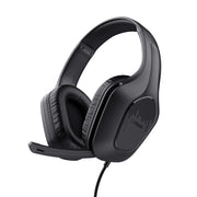 Trust GXT 415 Zirox Headset Kabel Huvudband Spela Svart