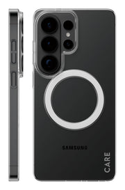 PanzerGlass CARE by SL1M Case Transparent w. Qi Samsung Galaxy S26 Ultra
