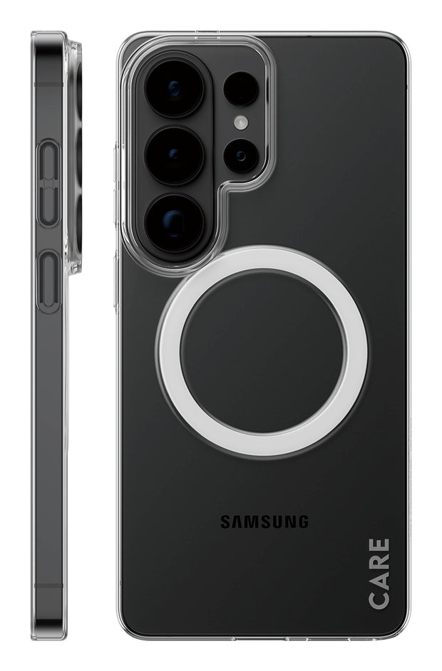 PanzerGlass CARE by SL1M Case Transparent w. Qi Samsung Galaxy S26 Ultra