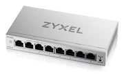 Zyxel GS1200-8V3 hanterad L2 Gigabit Ethernet (10/100/1000) Skrivbord Grå