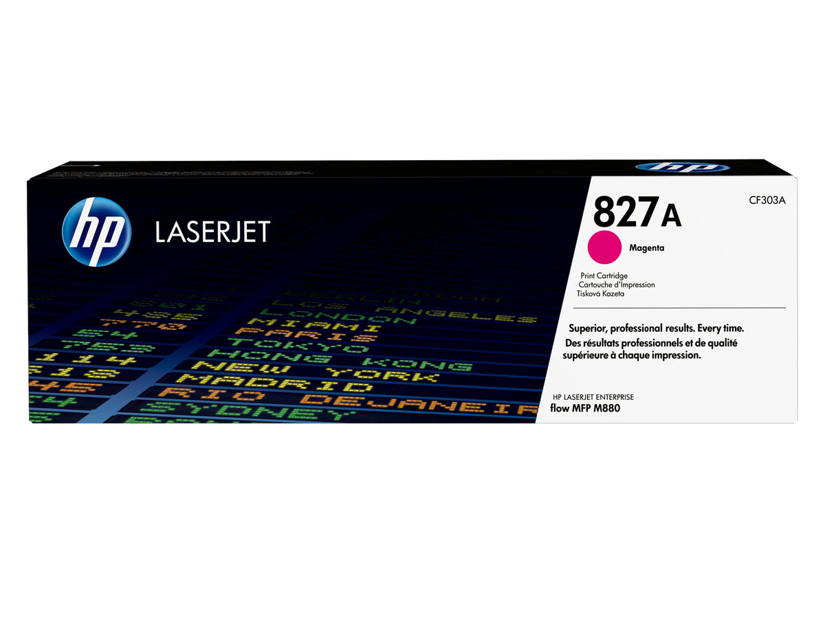 HP 827A magenta LaserJet-originaltonerkassett