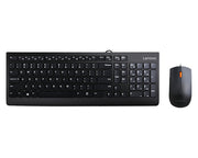 Lenovo 300 tangentbord Mus inkluderad Universal USB QWERTY Engelska (USA) Svart