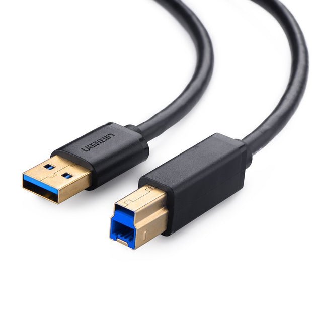 Ugreen 10372 USB-kablar USB 3.2 Gen 1 (3.1 Gen 1) 2 m USB A USB B Svart