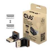 CLUB3D CAC-1008 kabelomvandlare (hane/hona) DisplayPort Svart