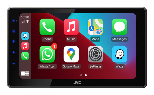 JVC KW-M795DBW Svart