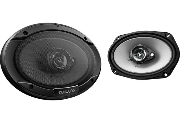 Kenwood KFC-S6966 bilstereohögtalare Oval 3-vägs 400 W