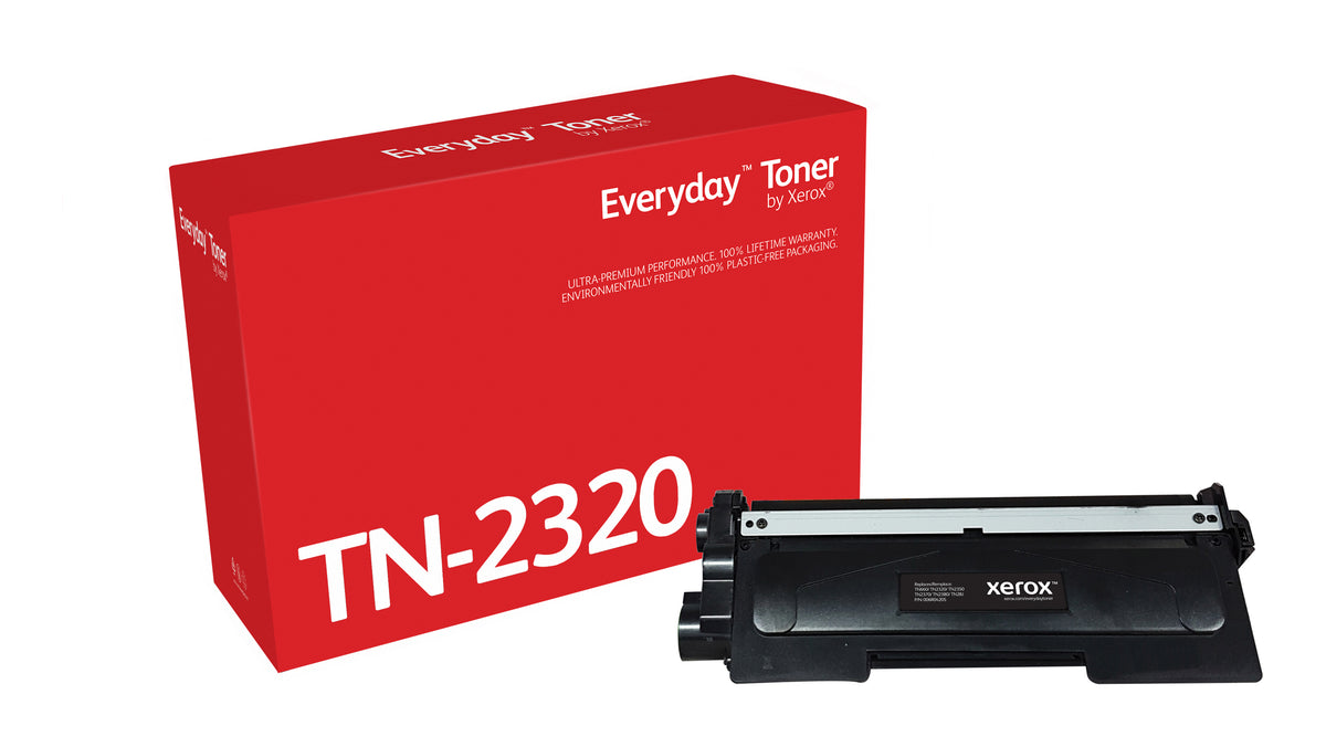 Everyday Mono Toner by Xerox compatible with Brother TN2320