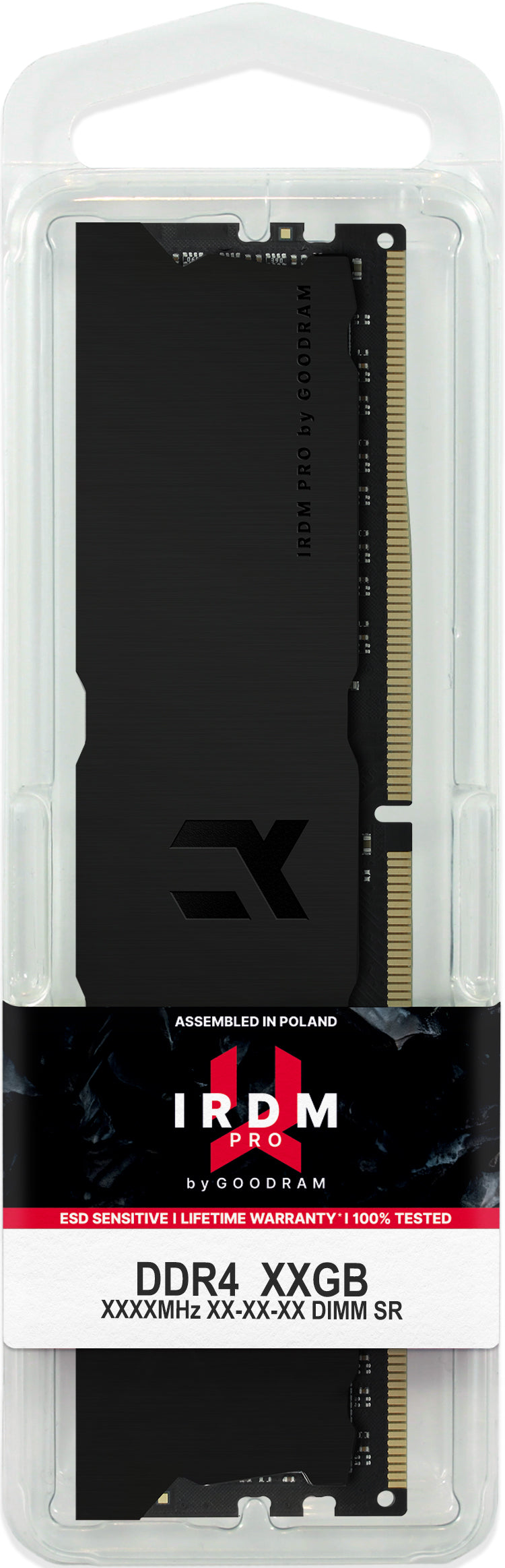 Goodram IRP-K3600D4V64L18/64GDC IRDM DEEP BLACK RAM-minnen