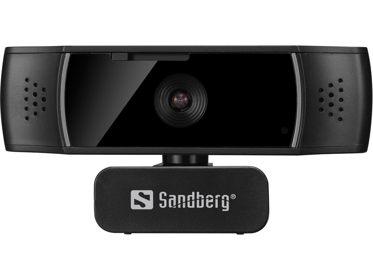 Sandberg 134-38 webbkameror 2,07 MP 1920 x 1080 pixlar USB 2.0 Svart