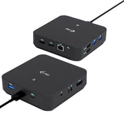 i-tec USB-C DP Dual HDMI Docking Station with Power Delivery 100 W Kabel USB 3.2 Gen