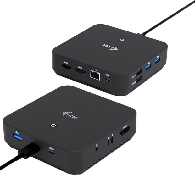 i-tec USB-C DP Dual HDMI Docking Station with Power Delivery 100 W Kabel USB 3.2 Gen 2 (3.1 Gen 2) Type-C