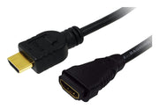 LogiLink CH0057 HDMI-kabel 3 m HDMI Typ A (standard) Svart
