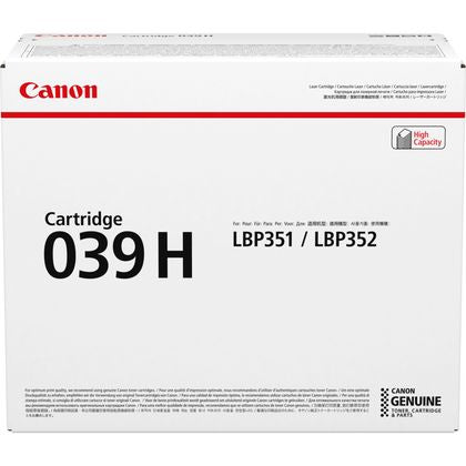 Canon CRG-039 H Tonerkassett Original Svart