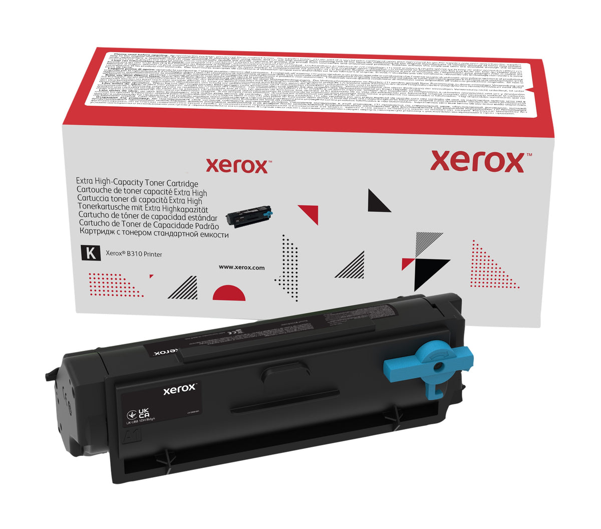 Xerox B310/B305/B315 SVART tonerkassett