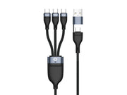 Conceptronic ETTA06B15C USB-kablar USB 2.0 1,5 m USB A/USB C 3 x USB C 0,48 Gbit/s