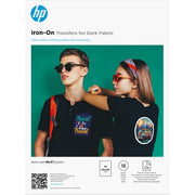 HP Iron-On transfertryck för mörka textilier A4 (210 x 297 mm) 10 ark