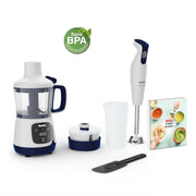Tefal Yummy Gourmet HB55W4 0,8 l Mixer för matlagning 600 W Vit
