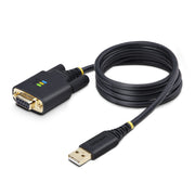 StarTech.com 3.3ft (1 m) USB till Null Modem seriell adapterkabel