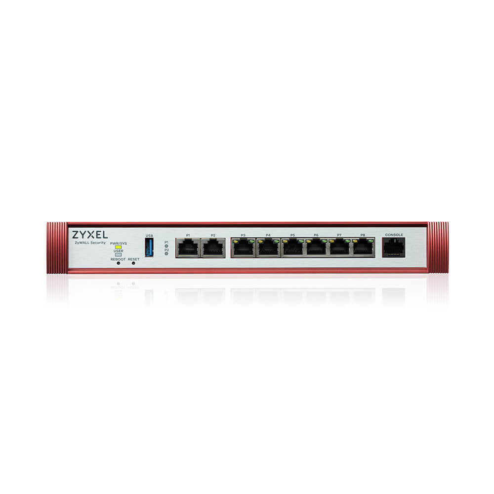 Zyxel USG FLEX 200H hårdvarubrandväggar 5 Gbit/s
