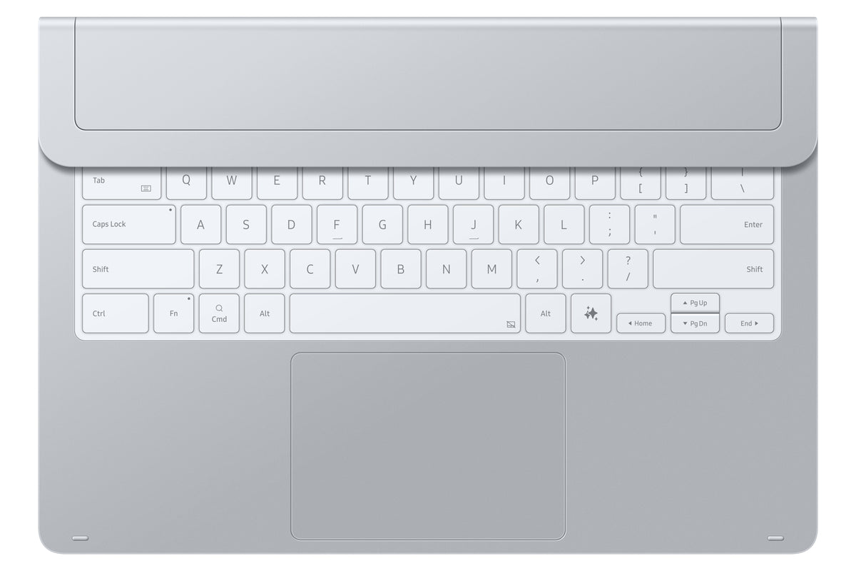 Samsung EF-DX935 QWERTZ tyska Pogo Pin Silver