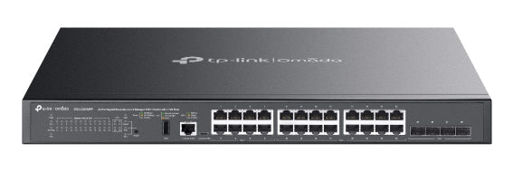 TP-Link SG5428XMPP nätverksswitchar hanterad L3 Gigabit Ethernet (10/100/1000) Strömförsörjning via Ethernet