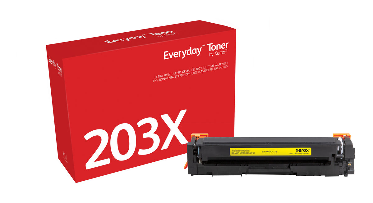 Everyday Gul Toner by Xerox compatible with HP 203X (CF542X)