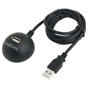 LogiLink CU0013B USB-kablar Svart