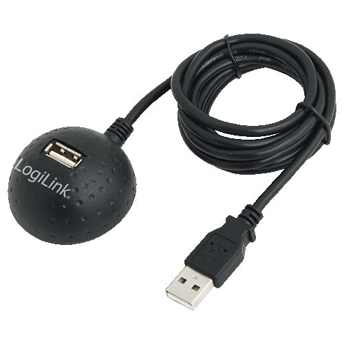 LogiLink CU0013B USB-kablar Svart