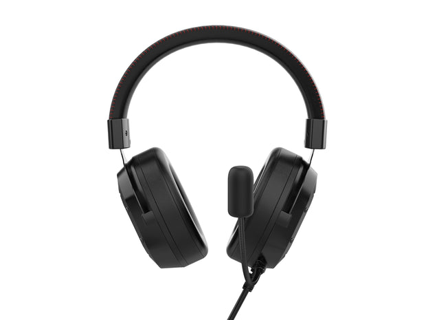 Conceptronic ATHAN02B hörlur och headset Kabel Huvudband Spela USB Type-A Svart